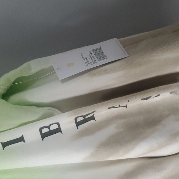 NWT SPIRITUAL GANGSTER BUENAS VIBRAS MAZZY CROP SWEATSHIRT OVERSIZED - Picture 3 of 6